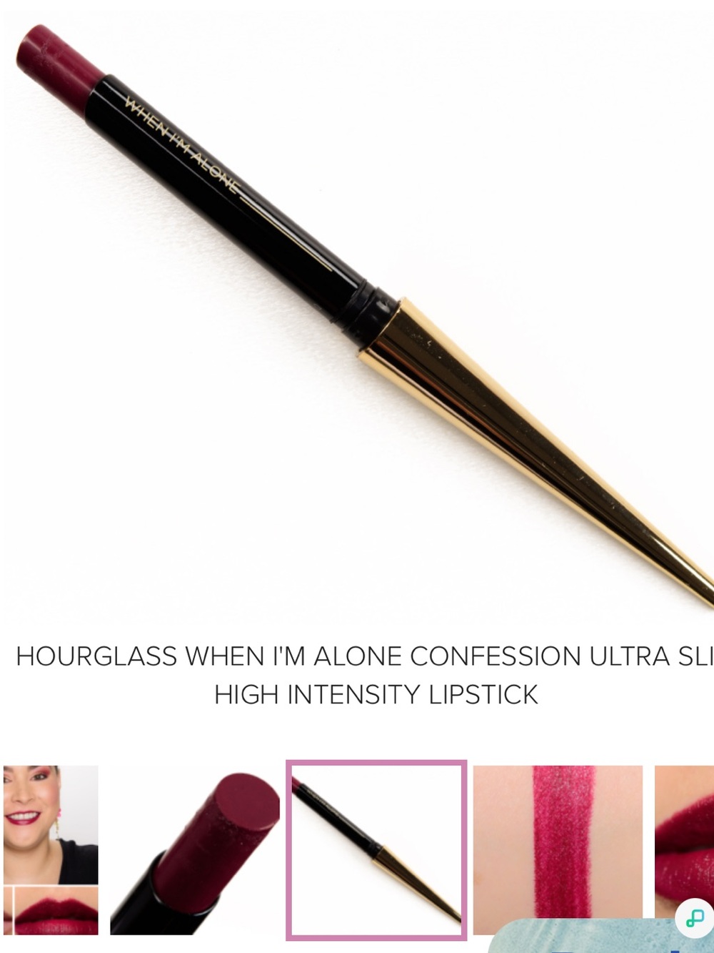 HOURGLASS CONFESSION ULTRA SLIM HIGH INTENSITY LIPSTICK ( WHEN IM ALONE)